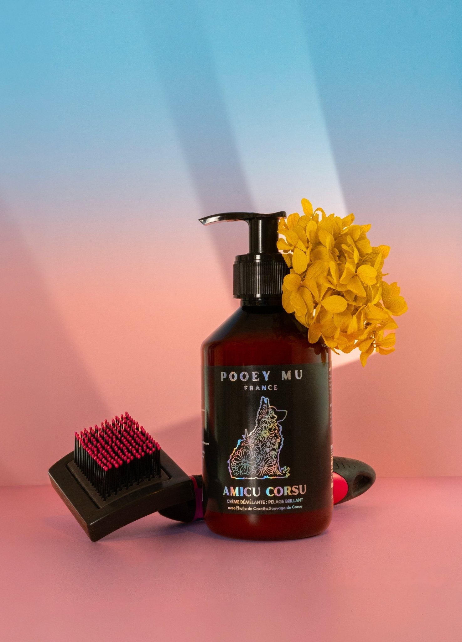 Amicu Corsu : Detangling Cream for Dogs : Shiny Coat - Pooey Mu