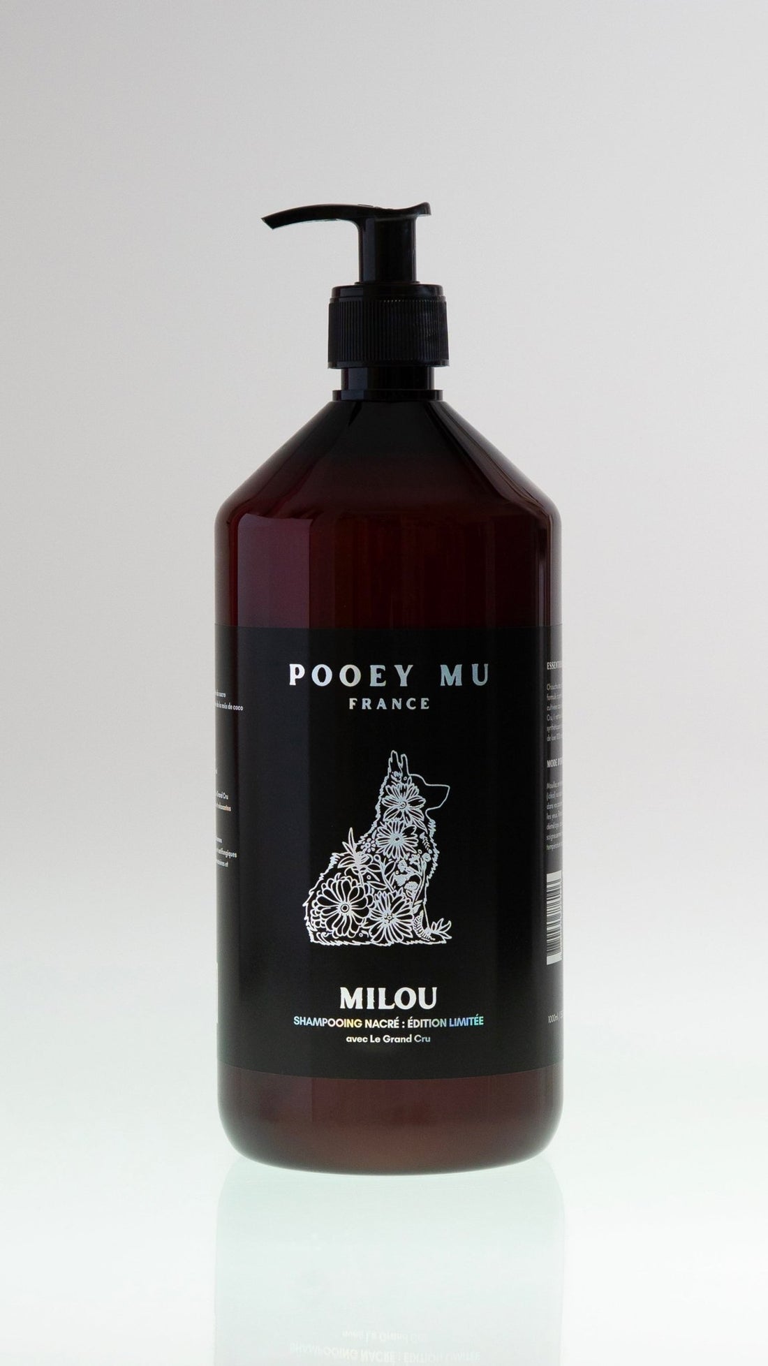 MILOU - Pearly Shampoo for Dogs, Limited Edition with "Le Grand Cru" - Pooey Mu