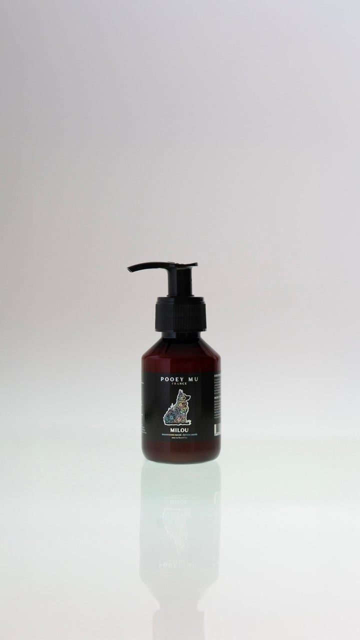 MILOU - Pearly Shampoo for Dogs, Limited Edition with "Le Grand Cru" - Pooey Mu