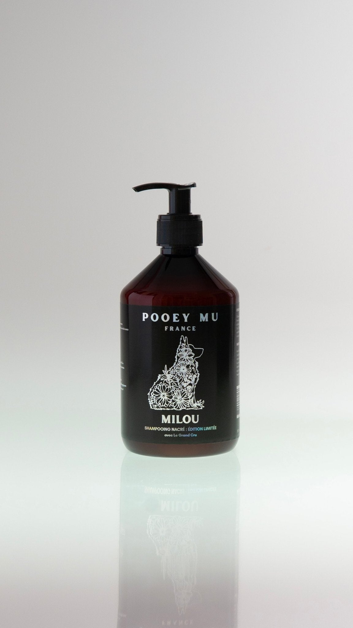 MILOU - Pearly Shampoo for Dogs, Limited Edition with "Le Grand Cru" - Pooey Mu