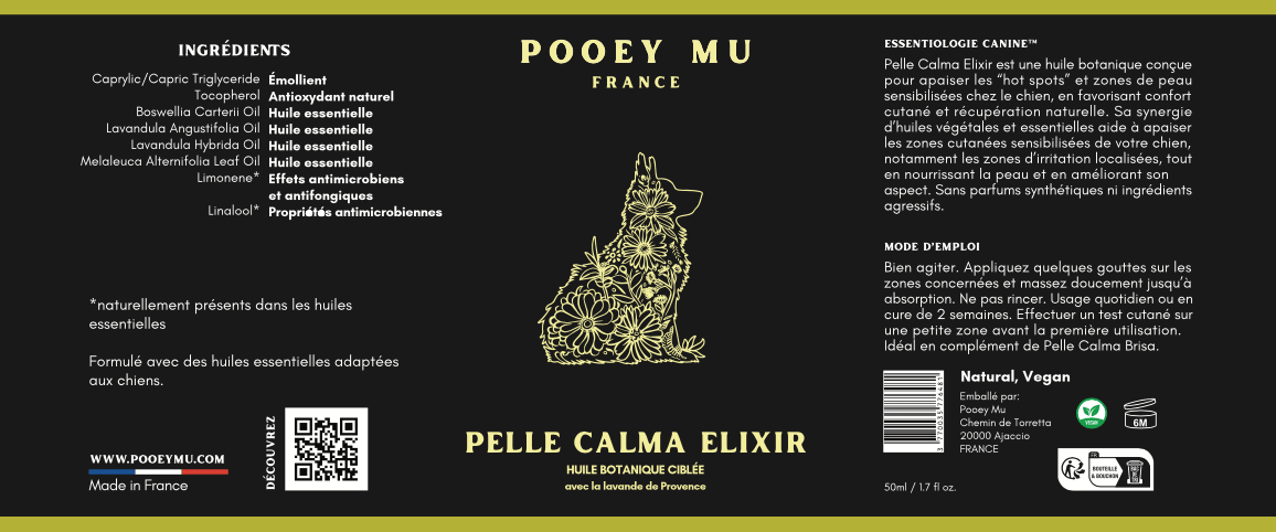 Pelle Calma Elixir : Targeted Botanical Oil - Pooey Mu