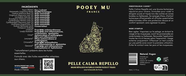 Pelle Calma Repello (Flea and Tick Spray) - Pooey Mu